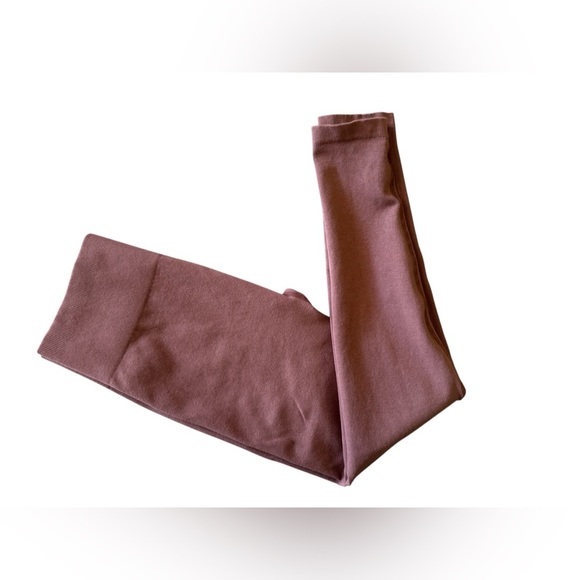 Everlane Leggings Womens M/L Lilac Purple Seamless Ribbed Lounge yoga gym - Picture 2 of 15